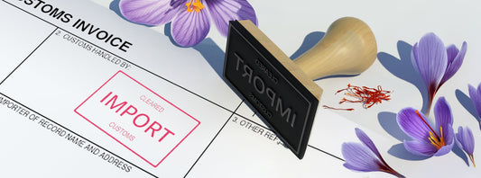 Import permits for Crocus sativus bulbs